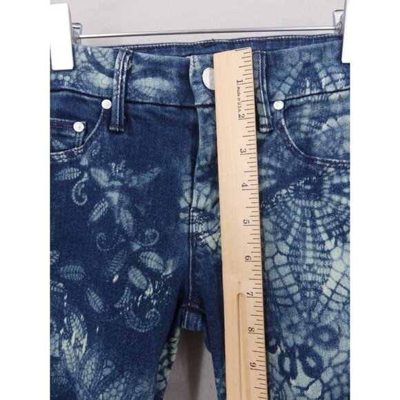 MOTHER Jeans 25 THE LOOKER "Table Manners" Navy Blue Straight Leg NWOT - Picture 4 of 9